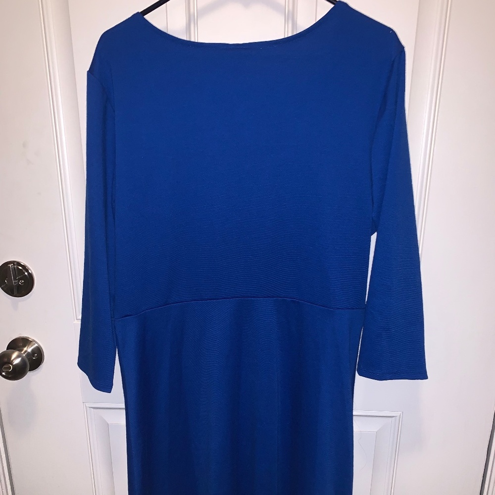 Old Navy Long Sleeve Blue Dress XL NWT